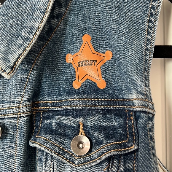 Disney’s Toy Story Women’s Denim Vest - Picture 3 of 6